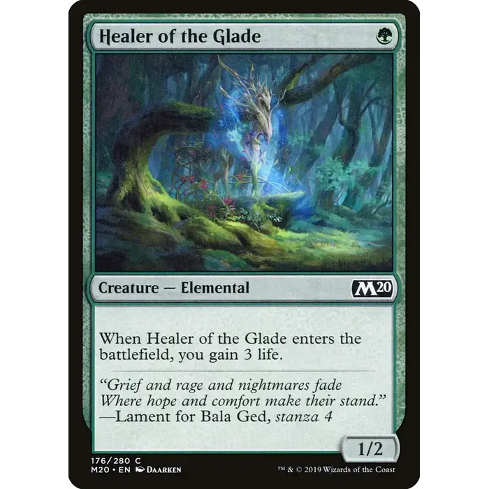 Magic: The Gathering Healer of the Glade (176) Lightly Played