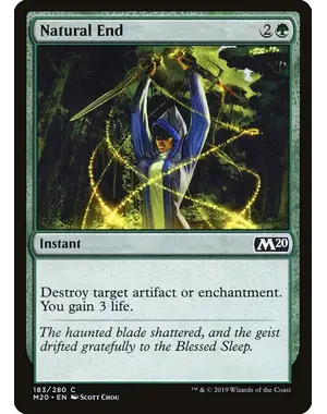 Magic: The Gathering Natural End (183) Lightly Played