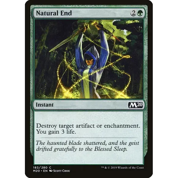 Magic: The Gathering Natural End (183) Lightly Played