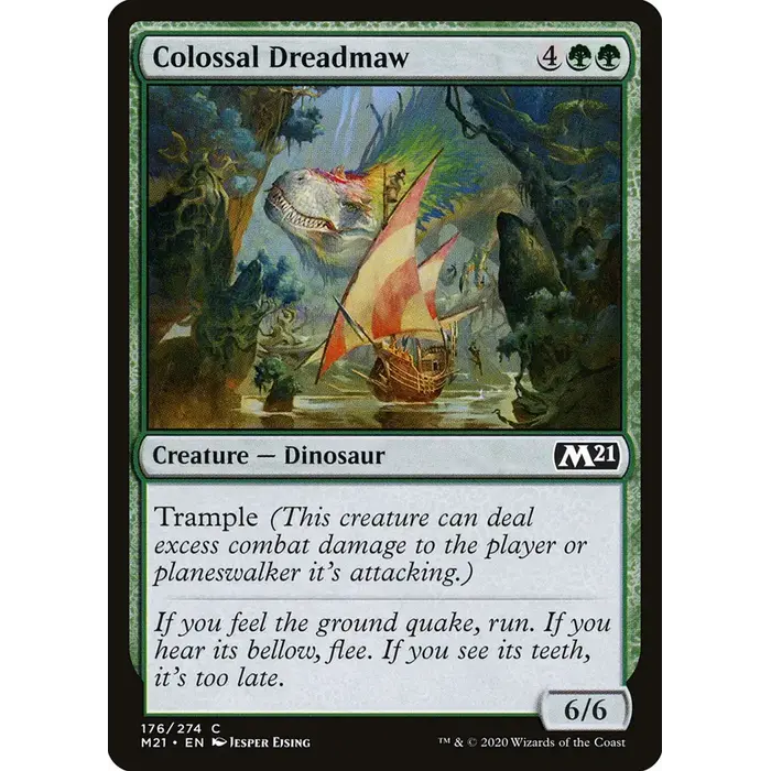 Magic: The Gathering Colossal Dreadmaw (176) Lightly Played