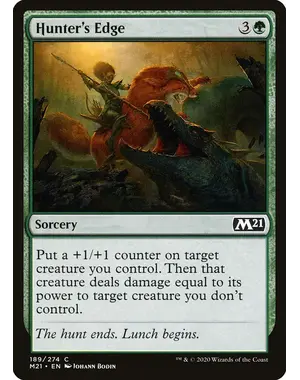 Magic: The Gathering Hunter's Edge (189) Lightly Played