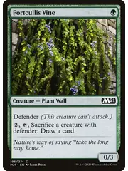 Magic: The Gathering Portcullis Vine (195) Lightly Played