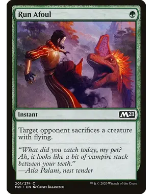 Magic: The Gathering Run Afoul (201) Lightly Played