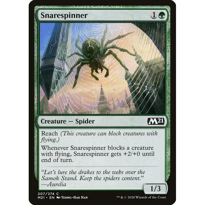 Magic: The Gathering Snarespinner (207) Lightly Played