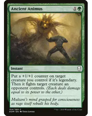 Magic: The Gathering Ancient Animus (154) Lightly Played