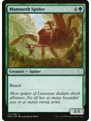 Magic: The Gathering Mammoth Spider (171) Lightly Played