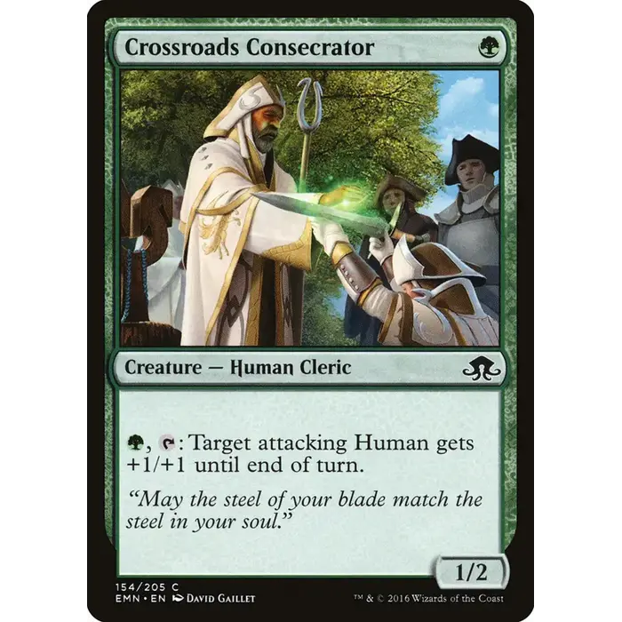Magic: The Gathering Crossroads Consecrator (154) Lightly Played