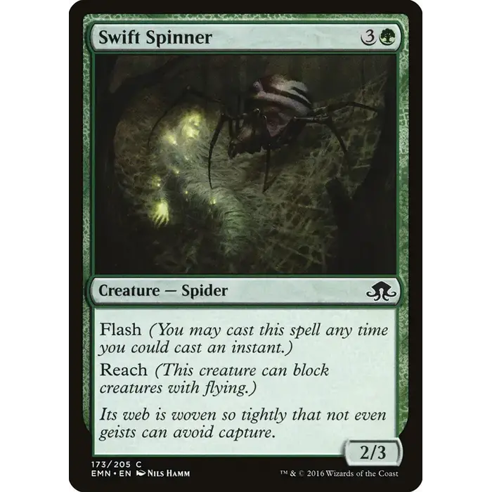 Magic: The Gathering Swift Spinner (173) Lightly Played