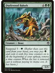 Magic: The Gathering Durkwood Baloth (160) Lightly Played
