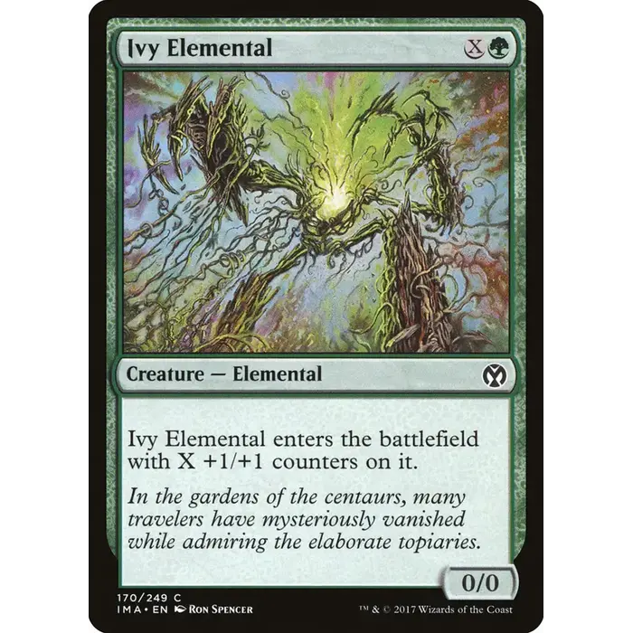 Magic: The Gathering Ivy Elemental (170) Lightly Played