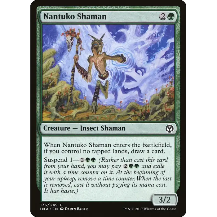Magic: The Gathering Nantuko Shaman (176) Lightly Played