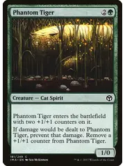 Magic: The Gathering Phantom Tiger (181) Lightly Played