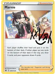 Pokemon Marnie (SWSH120) Lightly Played Holofoil