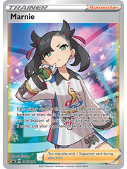Pokemon Marnie (SWSH121) Lightly Played Holofoil