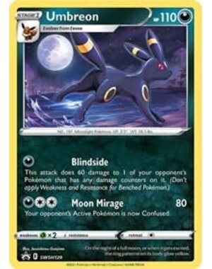 Pokemon Umbreon (SWSH129) Lightly Played Holofoil