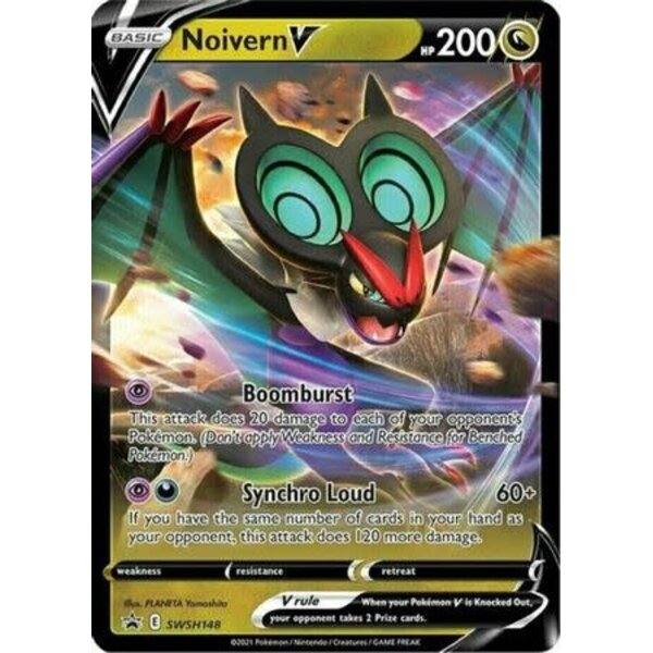 Pokemon Noivern V (SWSH148) Lightly Played Holofoil