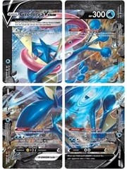 Pokemon Greninja V-Union [Set of 4]  Lightly Played Holofoil