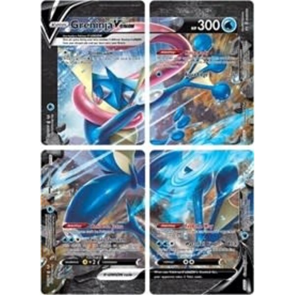 Pokemon Greninja V-Union [Set of 4]  Lightly Played Holofoil