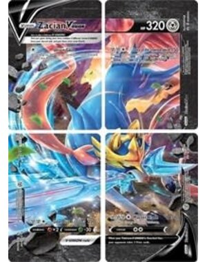 Pokemon Zacian V-UNION [Set of 4] (SWSH165) Lightly Played Holofoil