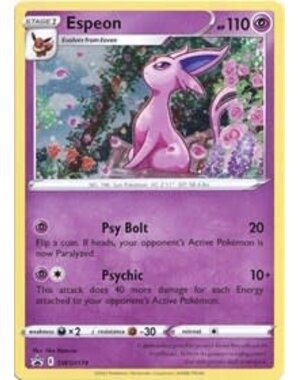 Pokemon Espeon (SWSH174) Lightly Played Holofoil
