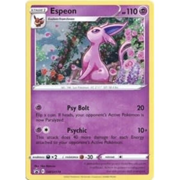 Pokemon Espeon (SWSH174) Lightly Played Holofoil