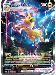 Pokemon Jolteon VMAX (SWSH184) Near Mint Holofoil