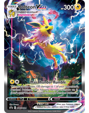 Pokemon Jolteon VMAX (SWSH184) Near Mint Holofoil
