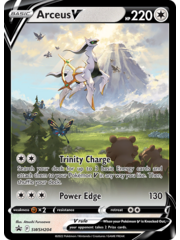 Pokemon Arceus V (SWSH204) Lightly Played Holofoil