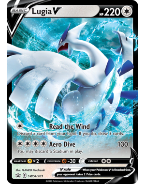 Pokemon Lugia V (SWSH301) Lightly Played Holofoil