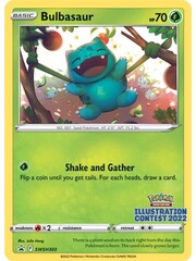 Pokemon Bulbasaur (Illustration Contest 2022) (SWSH303) Near Mint