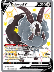 Pokemon Dubwool V (SV120) Lightly Played Holofoil