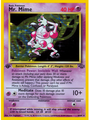 Pokemon Mr. Mime (006) 1st Lightly Played Holofoil