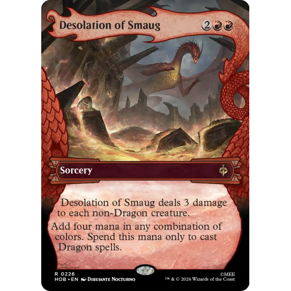 Magic: The Gathering Desolation of Smaug (Showcase) (226) Near Mint Foil