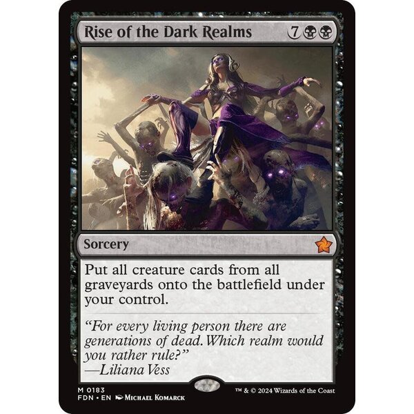 Magic: The Gathering Rise of the Dark Realms (183) Lightly Played