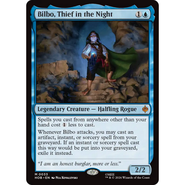 Magic: The Gathering Bilbo, Thief in the Night (033) Near Mint