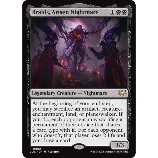 Magic: The Gathering Braids, Arisen Nightmare (082) Lightly Played