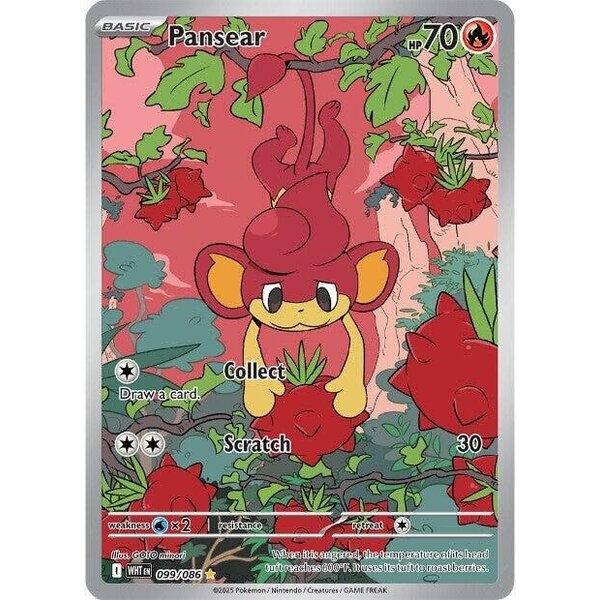 Pokemon Pansear (099) Lightly Played Holofoil