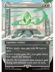 Magic: The Gathering The Wind Crystal (Borderless) (330) Lightly Played