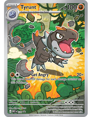 Pokemon Tyrunt (070) Lightly Played Holofoil