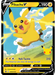 Pokemon Pikachu V (SWSH143) Lightly Played Holofoil