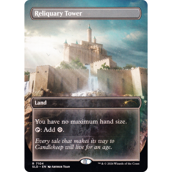Magic: The Gathering Reliquary Tower (Secret Lair Drop) (7104) Lightly Played Foil