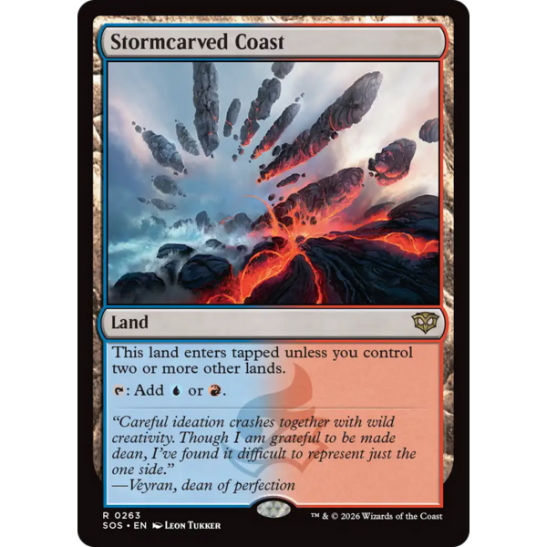 Magic: The Gathering Stormcarved Coast (263) Lightly Played