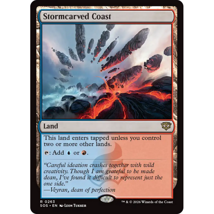 Magic: The Gathering Stormcarved Coast (263) Lightly Played