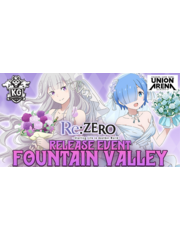 Bandai 9/12/26 Fountain Valley Union Arena Re:ZERO Starting Life in Another World Release Event Saturday 3 PM