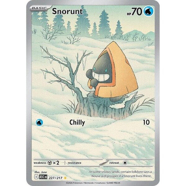 Pokemon Snorunt (227) Lightly Played Holofoil