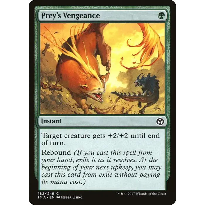 Magic: The Gathering Prey's Vengeance (182) Lightly Played