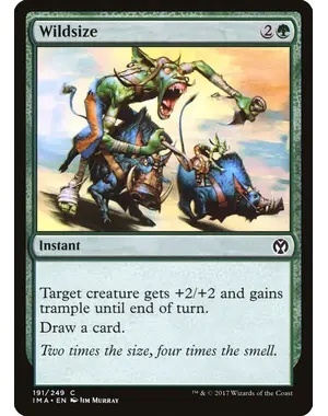 Magic: The Gathering Wildsize (191) Lightly Played