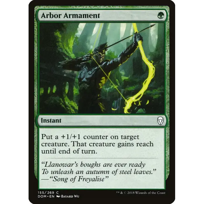 Magic: The Gathering Arbor Armament (155) Lightly Played