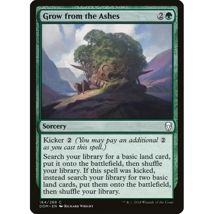 Magic: The Gathering Grow from the Ashes (164) Lightly Played