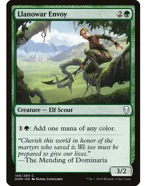 Magic: The Gathering Llanowar Envoy (169) Lightly Played